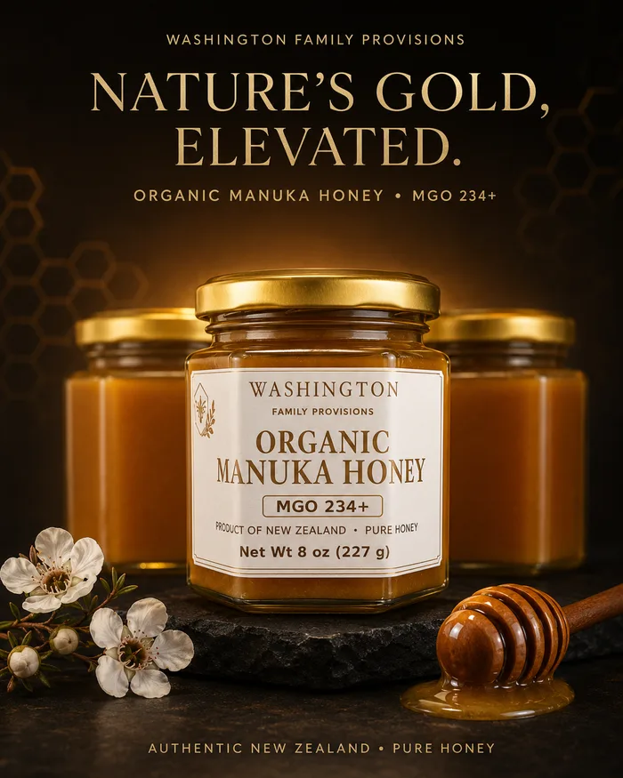 Authentic New Zealand Manuka Honey MGO 234+
